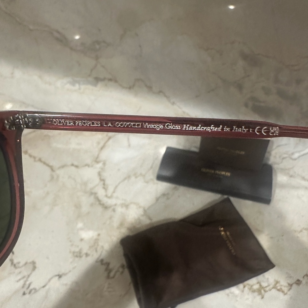 Oliver Peoples OV5298S Sunglasses – Polarized, Made in Italy - Picture 3 of 4